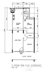 Blk 564 Ang Mo Kio Avenue 3 (Ang Mo Kio), HDB 3 Rooms #110968482